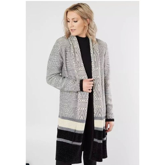 Buckle Daytrip Jacquard Cardigan Sweater XS - Picture 2 of 3